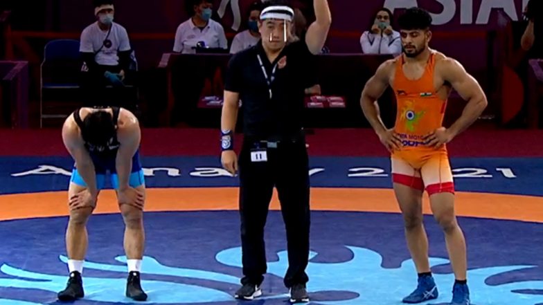 Karan Wins Bronze Medal in 70 kg Category of Asian Wrestling Championships 2021