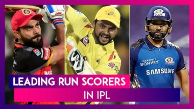 IPL Records: Batsmen With Most Runs in Indian Premier League