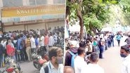 Remdesivir Demand Grows Amid Rising COVID-19 Cases, Huge Queues Seen Across India As People Seek to Buy The Injection (Watch Videos & Pictures)