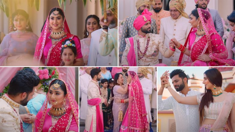 Madhanya Song Out! Rahul Vaidya And Disha Parmar Look Beautiful In This Dress Rehearsal Of Their Real Wedding (Watch Video)