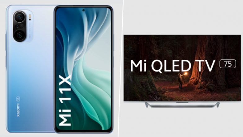 Mi 11X & Mi QLED TV 75 Online Sale Today at 12 Noon via Amazon India & Mi.com, Check Offers Here