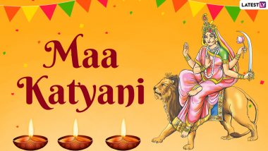 Chaitra Navratri 2021 Day 6: Vaishno Devi Aarti Live Streaming to Worship Maa Katyani on the Sixth Day of Navaratri (Watch Video)