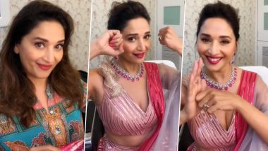 Madhuri Dixit Shares a Gorgeous Makeover Video As She Performs to Viral ‘Bajre da Sitta’ Trend