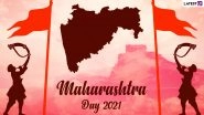 Happy Maharashtra Din 2021 Wishes & Greetings: Send Messages, Marathi Quotes, Maharashtra Day Telegram Images & WhatsApp Stickers on May 1