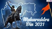 Happy Maharashtra Day 2021 Images & HD Wallpapers for Free Download Online: Wish Maharashtra Din Shubhechha With New WhatsApp Stickers, GIF Greetings, Quotes and Messages