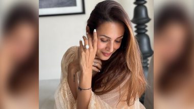 Malaika Arora Sparks Engagement Rumours As She Poses With a Diamond Ring (View Pics)