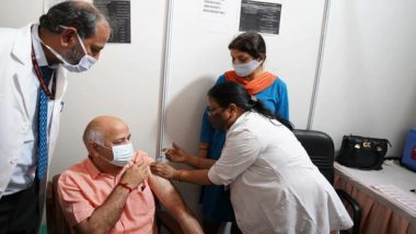 Manish Sisodia Receives First Dose of COVID-19 Vaccine