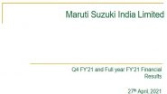 Business News | Maruti Suzuki Q4 Profit Skids 11 Pc to Rs 1,166 Crore