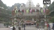 Chaitra Navratri 2021: Devotees Offer Prayers at Mata Vaishno Devi Shrine in Jammu and Kashmir's Katra on 1st Day of Navratri