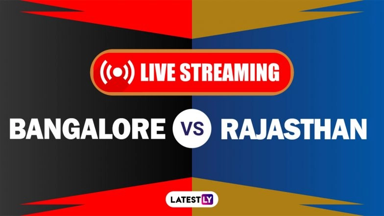 RCB vs RR, IPL 2021 Live Cricket Streaming: Watch Free Telecast of Royal Challengers Bangalore vs Rajasthan Royals on Star Sports and Disney+Hotstar Online