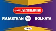 RR vs KKR, IPL 2021 Live Cricket Streaming: Watch Free Telecast of Rajasthan Royals vs Kolkata Knight Riders on Star Sports and Disney+Hotstar Online