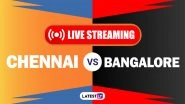 CSK vs RCB, IPL 2021 Live Cricket Streaming: Watch Free Telecast of Chennai Super Kings vs Royal Challengers Bangalore on Star Sports and Disney+Hotstar Online