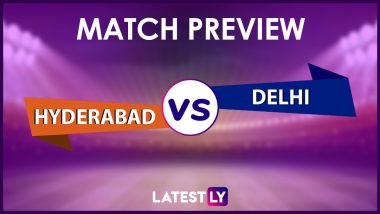 SRH vs DC Preview: Likely Playing XIs, Key Battles, Head to Head and Other Things You Need To Know About VIVO IPL 2021 Match 20