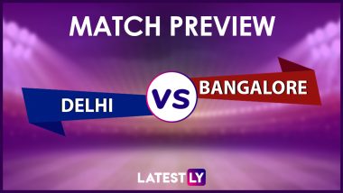 DC vs RCB Preview: Likely Playing XIs, Key Battles, Head to Head and Other Things You Need To Know About VIVO IPL 2021 Match 22