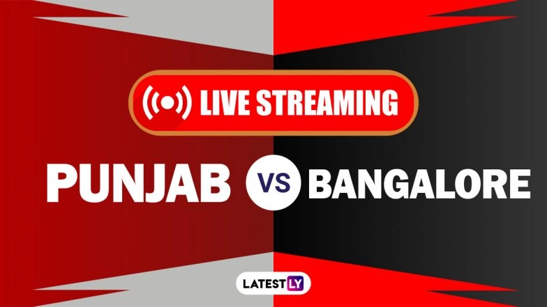PBKS vs RCB, IPL 2021 Live Cricket Streaming: Watch Free Telecast of Punjab Kings vs Royal Challengers Bangalore on Star Sports and Disney+Hotstar Online