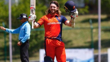 Max O'Dowd Becomes First Netherlands Batsman To Score A T20I Century, Helps Team Beat Malaysia in Tri-Nation Match