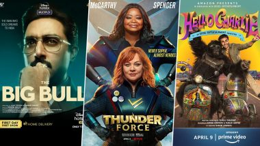 OTT Releases of the Week: Abhishek Bachchan’s The Big Bull on Disney+ Hotstar, Aadar Jain’s Hello Charlie on Amazon Prime Video, Octavia Spencer’s Thunder Force on Netflix and More