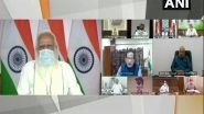 PM Narendra Modi Holds Meeting with Chief Ministers of High COVID-19 Burden States