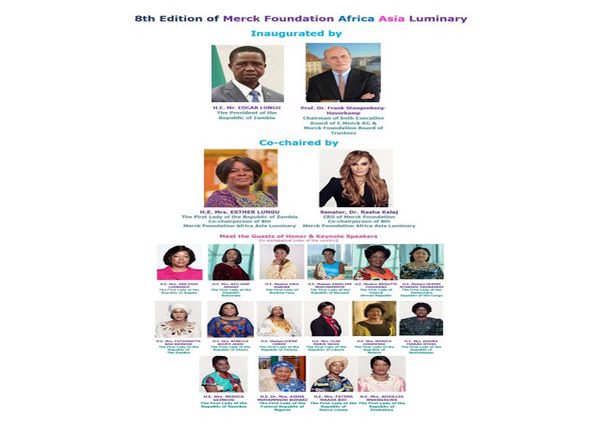 Business News | Merck Foundation Africa Asia Luminary 2021, 8th Edition to Be Conducted on 27th to 29th April 2021, with 19 African First Ladies as Guests of Honor