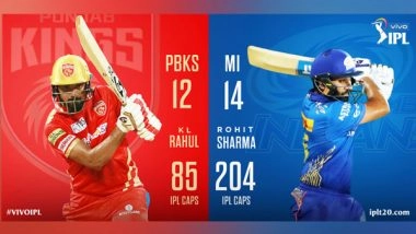 Sports News | IPL 2021: Punjab Kings Win Toss, Elect to Field Against Mumbai Indians