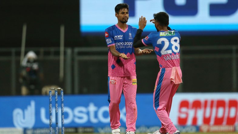 IPL 2021 Points Table After RR vs KKR Match: Rajasthan Royals Climb to Sixth in Team Standings With Six-Wicket Win Over Kolkata Knight Riders