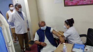 Narendra Singh Tomar, Union Agriculture Minister, Takes Second Dose of COVID-19 Vaccine