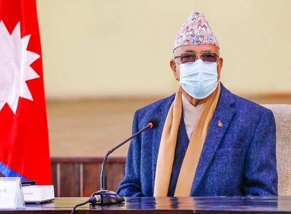 World News | PM Oli Reopens Nepal's Historic Quake-hit Tower, Flouts COVID Protocols