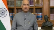 India News | President Kovind Condoles Loss of Lives in Maharashtra's Palghar Hospital Fire