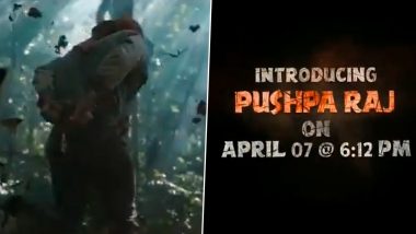 Pushpa: Allu Arjun's Raw Look From Sukumar Directorial Leaves Us Intrigued (Watch Video)