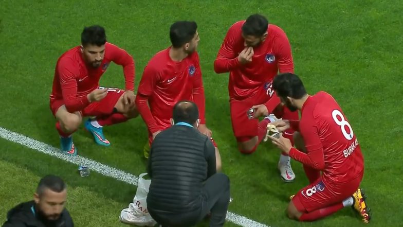 Players Break Ramadan Fast During Football Match in Turkey After Hearing the Evening Call to Prayer (Watch Video)