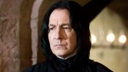 Scientist Behind &lsquo;Mix and Match&rsquo; UK COVID Vaccine Trial Is Professor Snape & Harry Potter Fans Can&rsquo;t Keep Calm! Tweets on Hogwarts&rsquo; &lsquo;Potions Master&rsquo; Go Viral