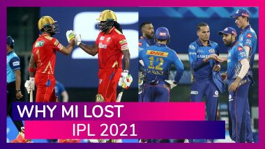 Punjab vs Mumbai IPL 2021: 3 Reasons Why Mumbai Lost