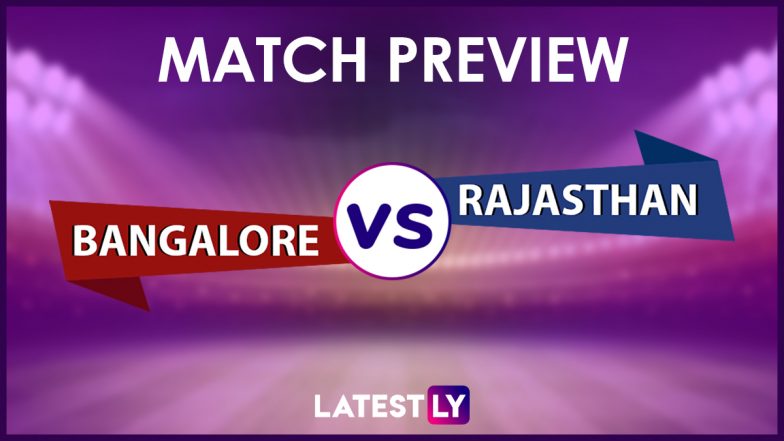 RCB vs RR Preview: Likely Playing XIs, Key Battles, Head to Head and Other Things You Need To Know About VIVO IPL 2021 Match 16