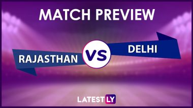 RR vs DC Preview: Likely Playing XIs, Key Battles, Head to Head and Other Things You Need To Know About VIVO IPL 2021 Match 7