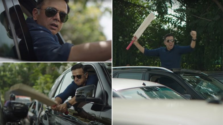 BTS from Rahul Dravid’s ‘Indira Nagar Ka Gunda’ Advertisement Goes Viral (Watch Video)