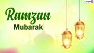 Ramzan Mubarak 2021 Wishes And Shayari: Happy Ramadan Urdu Messages, SMS, Chand Mubarak Image And Greetings To Celebrate Arrival of the Holy Month