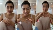 Rashmika Mandanna Hints at Third Bollywood Film on an Instagram Live Session With Her Fans? &ndash; WATCH