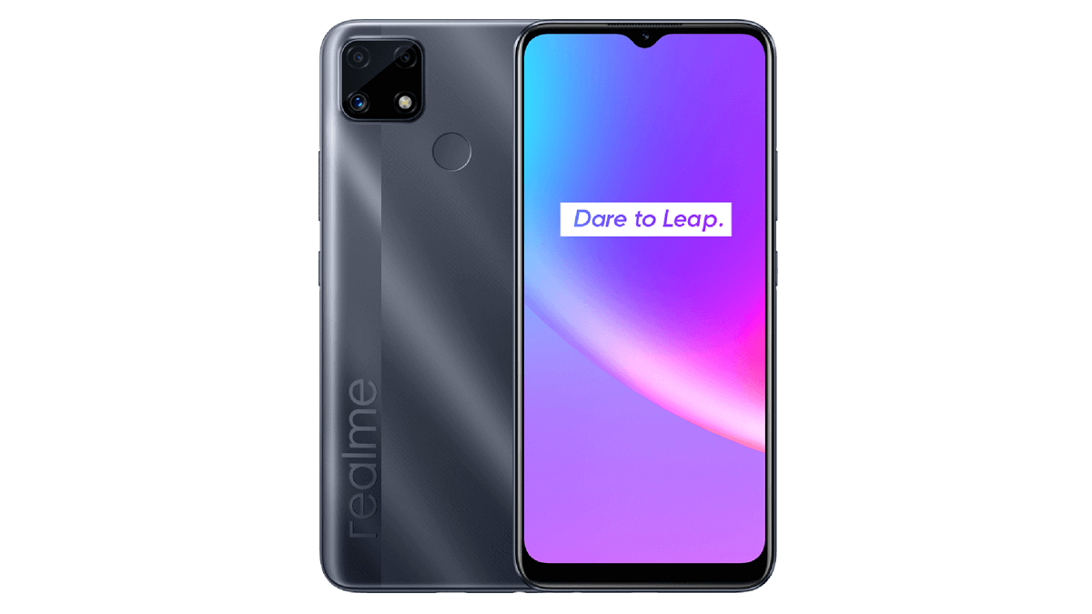 Realme C25 First Online Sale Today at 12 Noon via Flipkart & Realme.com