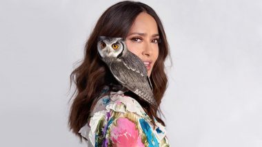 Salma Hayek Talks About Sleeping With Her Pet Owl Whenever Her Husband François-Henri Pinault Is Away