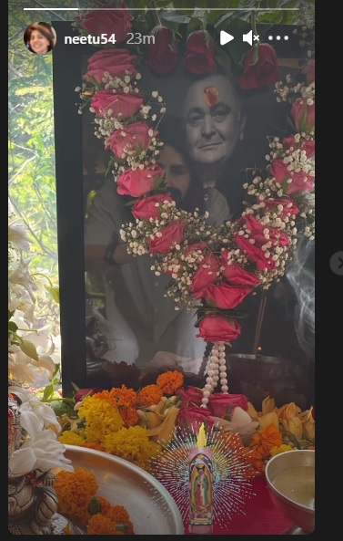 Rishi Kapoor Death Anniversary: Neetu Kapoor Organises A Prayer Meet ...