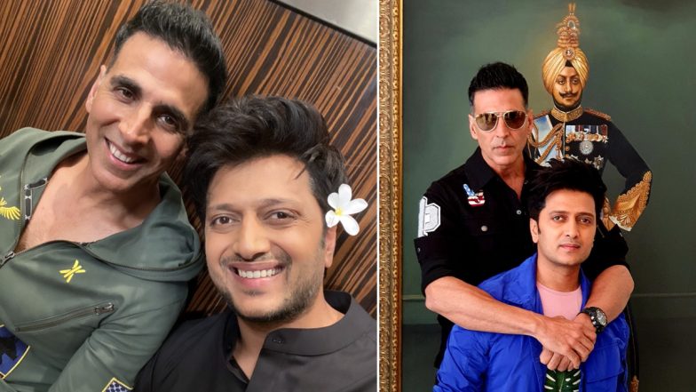 Akshay Kumar's Housefull Co-Star Riteish Deshmukh Wishes the Actor ...