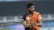T Natarajan Reportedly Ruled Out of IPL 2021 Due to Knee Injury