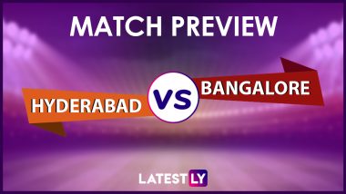 SRH vs RCB Preview: Likely Playing XIs, Key Battles, Head to Head and Other Things You Need To Know About VIVO IPL 2021 Match 6