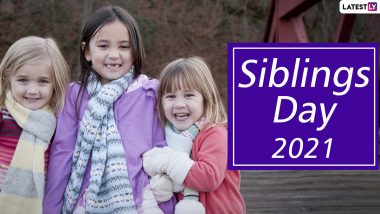 National Siblings Day 2021 (US): Date And Significance of The Day Meant to Celebrate With Your Sisters And Brothers