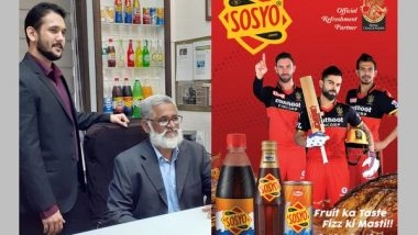 Business News | Sosyo Hajoori Beverages Pvt. Ltd's100 Year-old Flagship Product Sosyo Partners with Royal Challengers Bangalore