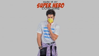 Sudheer Babu Urges Everyone To Get Vaccinated and Wear Masks, Says ‘My Mask Is My Superhero Costume’ (View Pic)