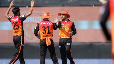 PBKS vs SRH IPL 2021 Stat Highlights: Jonny Bairstow, Bowlers Shine As Sunrisers Hyderabad Beat Punjab Kings by 9 Wickets