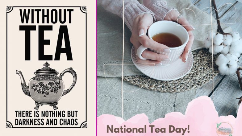 Happy National Tea Day 2021! Netizens Share Wishes, Greetings, Adorable Tea Pot Images, Messages, Tea Quotes, Memes & Jokes to Celebrate the Day