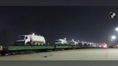 India News | Oxygen Express Carrying 70 Metric Tonnes of Liquid Medical Oxygen to Reach Delhi by Tomorrow: Railways