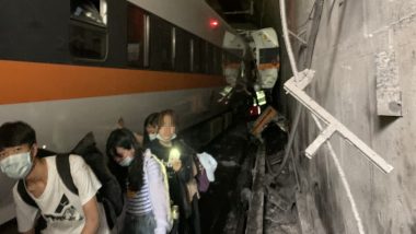 Taiwan Train Accident: At Least 48 People Dead, Several Injured After Truck Knocks Train Off Tracks